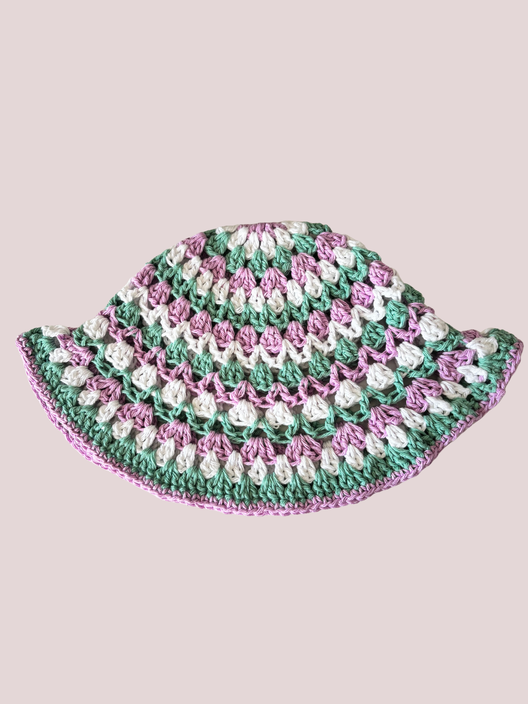 Cotton Ruffle Bucket Hat