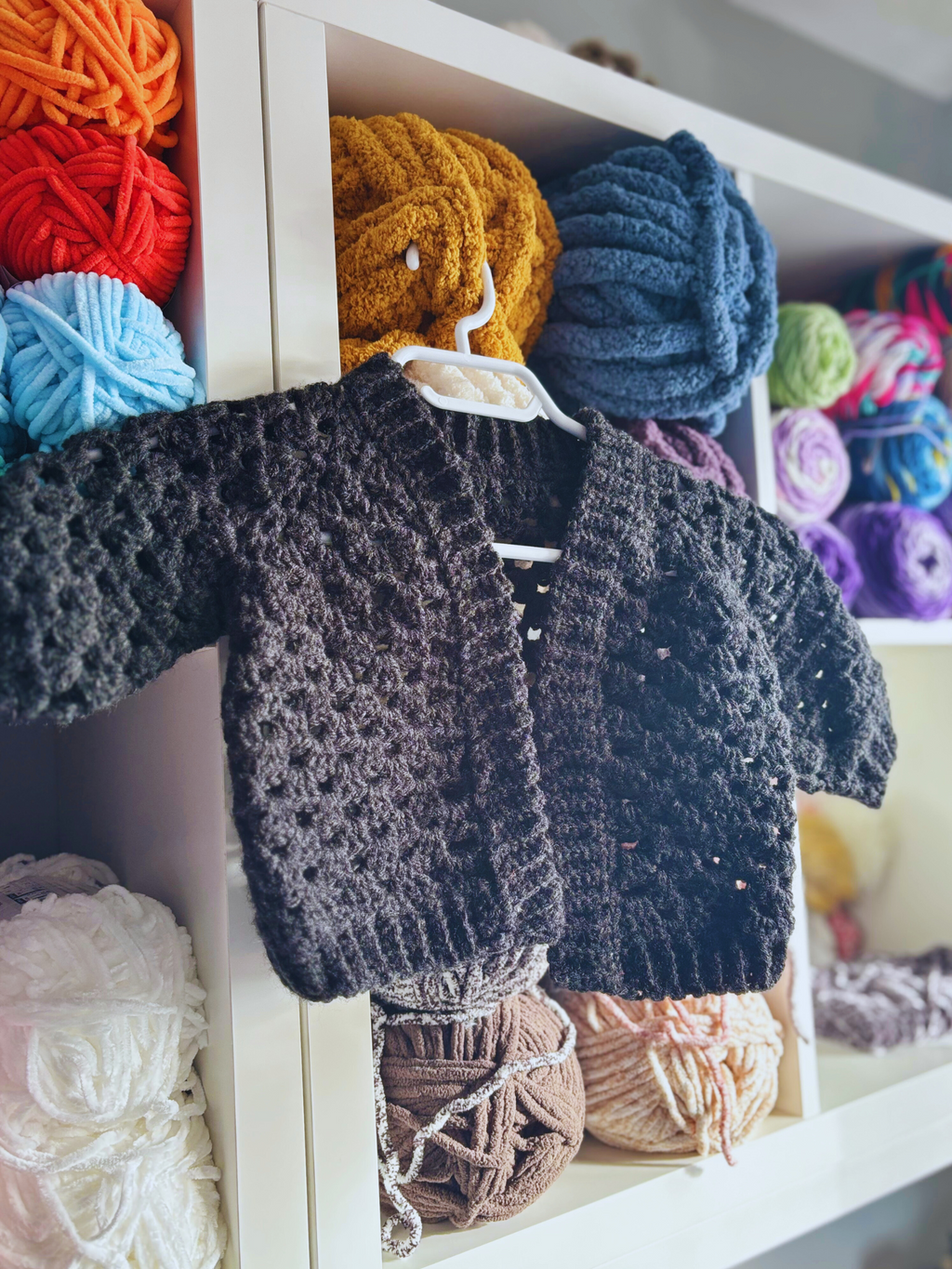Black Baby Cardigan