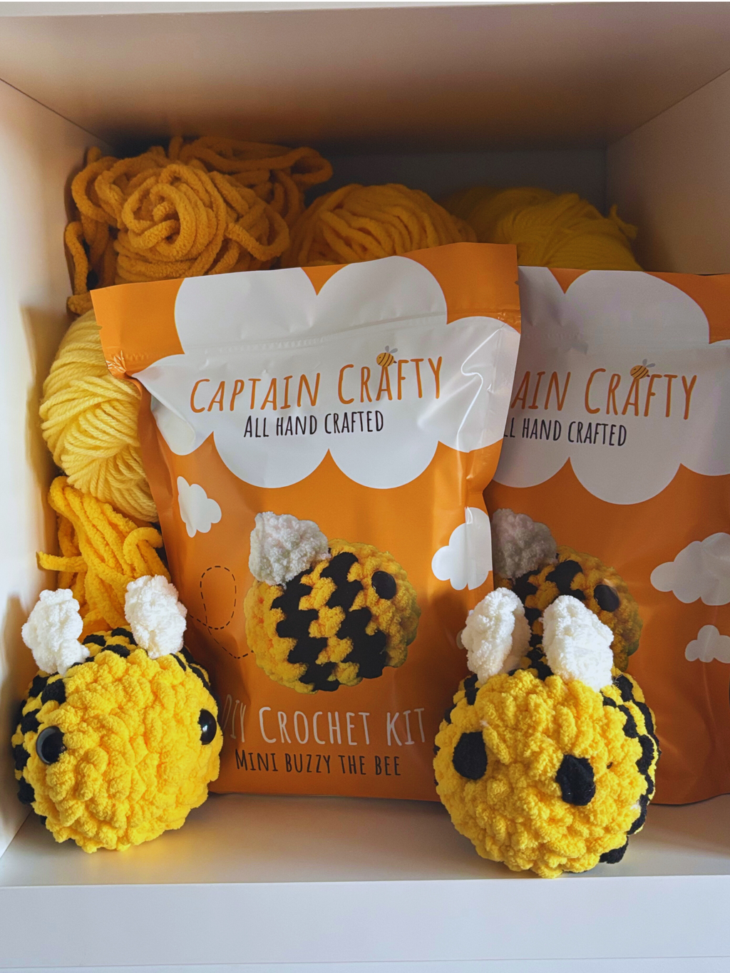 Buzzy the Bee, Crochet Kit