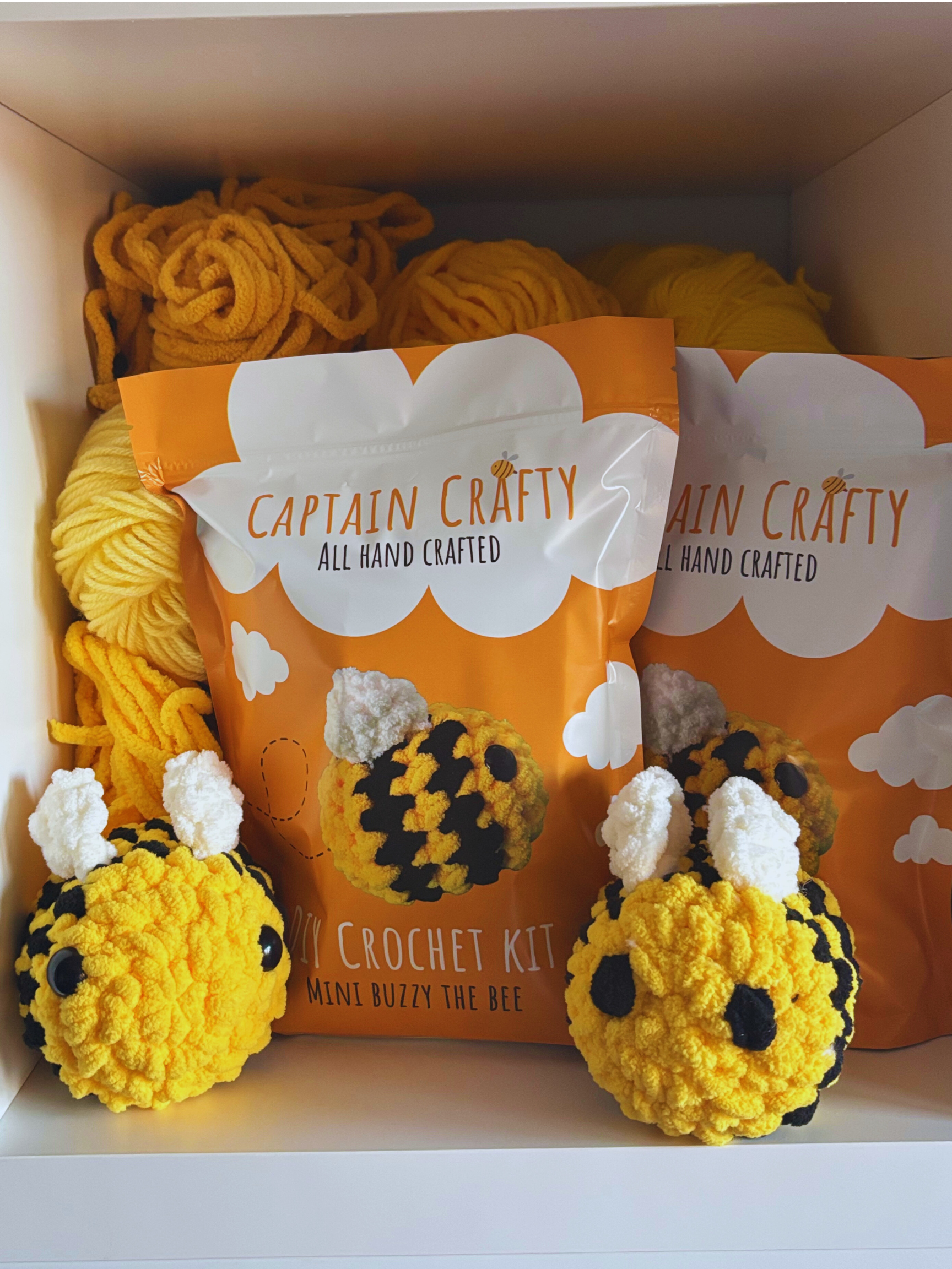 Buzzy the Bee, Crochet Kit