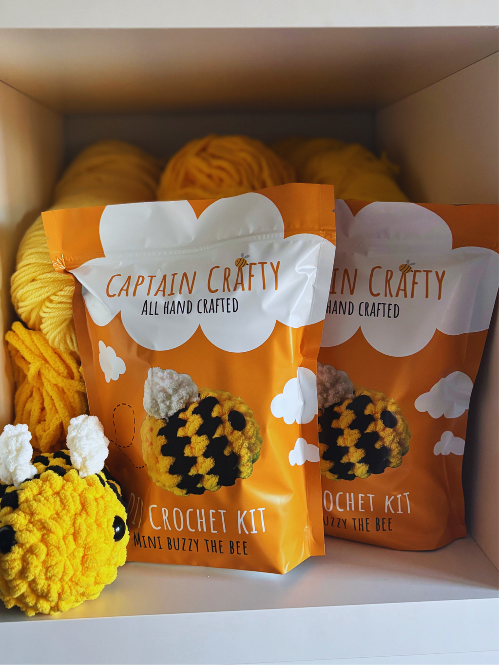 Buzzy the Bee, Crochet Kit